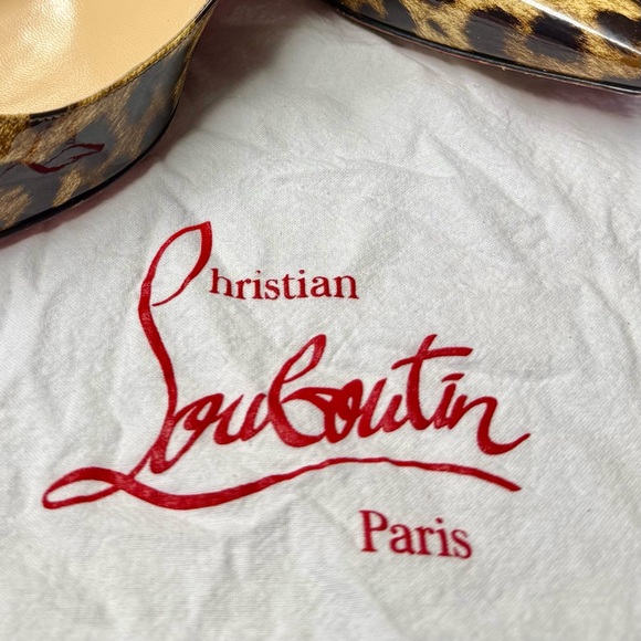 Christian Louboutin Leopard Print Rocket 45 size 36 1/2 - Picture 15 of 16